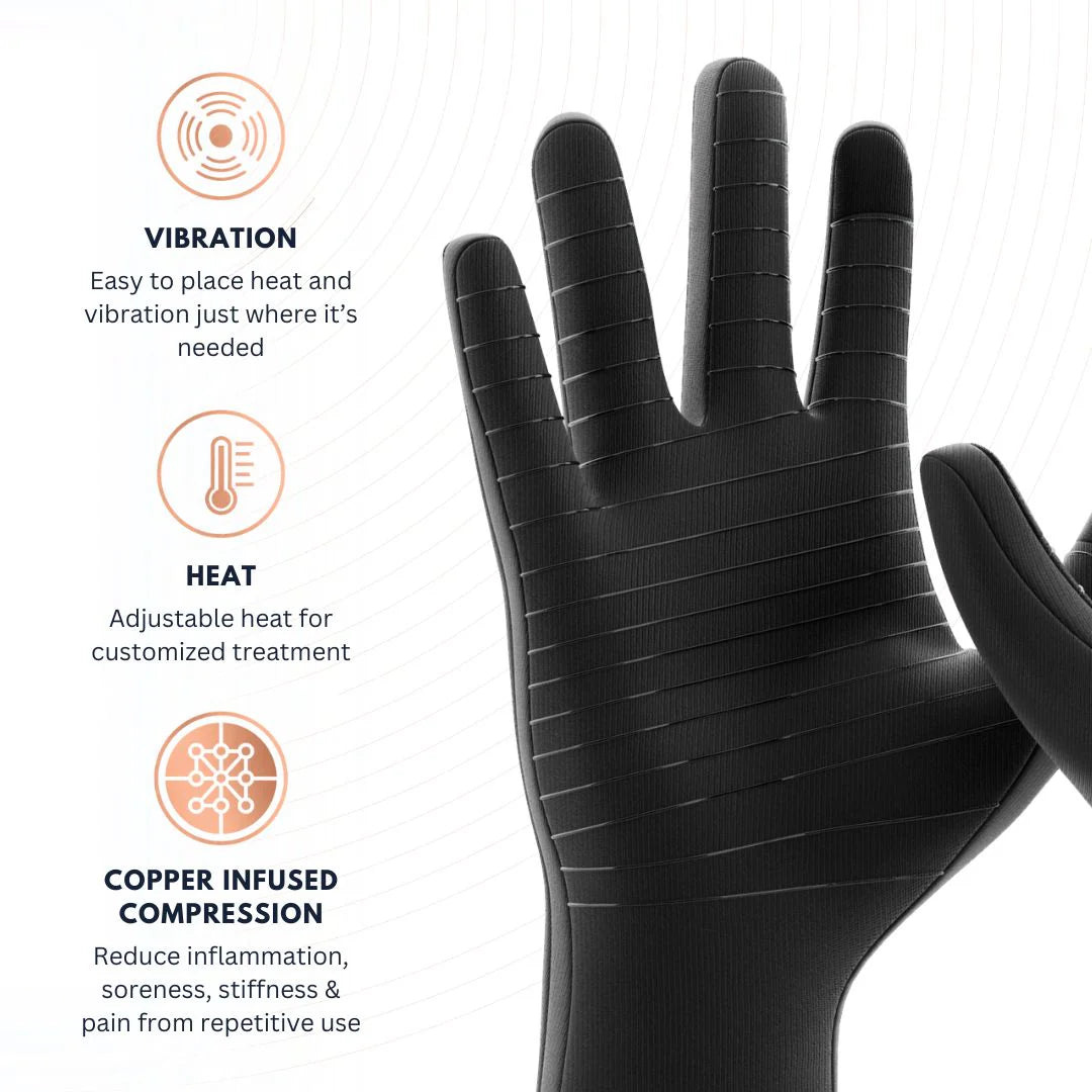 Vibration+Heat Therapy Gloves 6